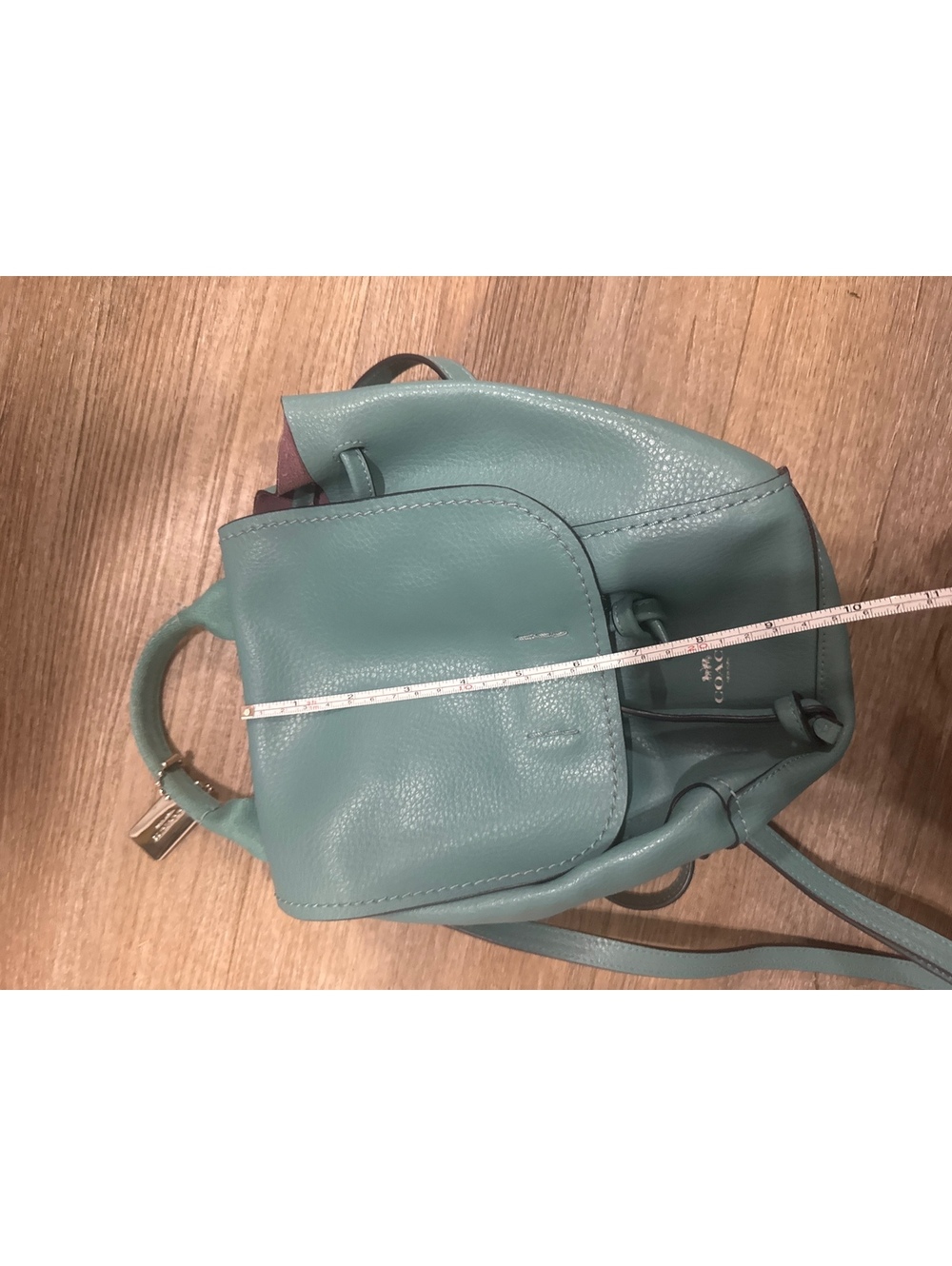 Coach Turquoise Mini Backpack - Picture 8 of 8